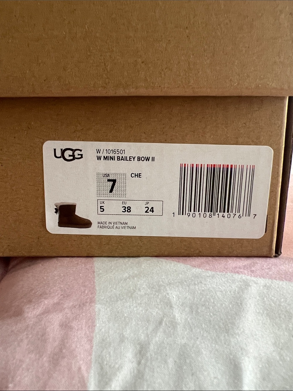 Ugh Mini Bailey Bow boots - Picture 4 of 6